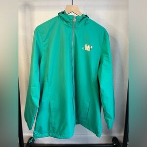 2X Mens Seafoam Green New Balance Windbreaker Jacket Top MSRP$79